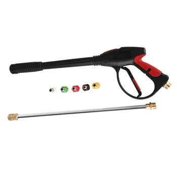 

7Pcs 4000psi High Pressure Power Car Washer Spray Water Hose Auto Washing Accessorie For Cleaner Watering Lawn Garden