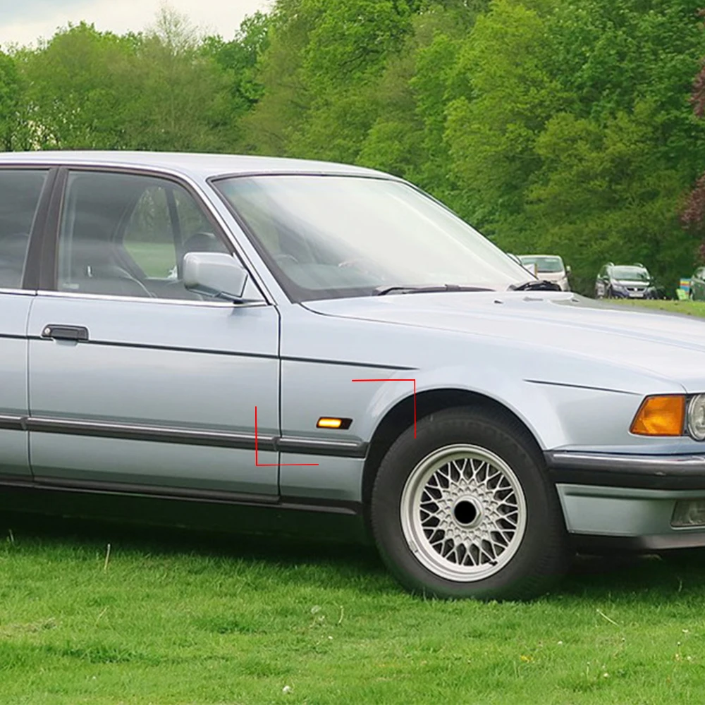 BMW E36 M3B用　サイドマーカー （ウィンカー）　左右セット BMW サイドマーカー E36 E34 スモークタイプ ウィンカーの通販