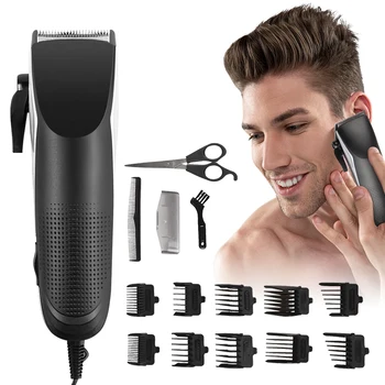 

Professional Hair Clipper Men Trimmer Barber Grooming Electric Hair Cutting Machine