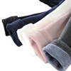 Doux pantalons chauds pour filles, couleur unie, Leggings gris et rose pour enfants, collection 2022 ► Photo 2/6