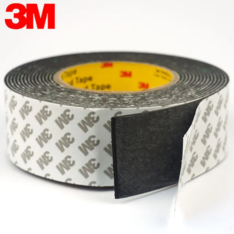 3M 1mm-2mm thickness Super Strong Double side Adhesive foam Tape for Mounting Fixing Pad Sticky