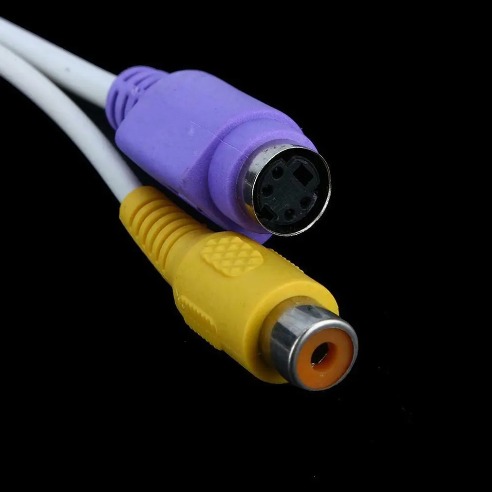 1 шт. 15Pin pc VGA SVGA к s-видео RCA композитный AV ТВ выход конвертер Кабель-адаптер