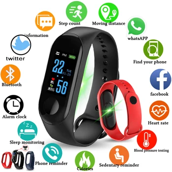 

LIGE 2019 New Smart Band Watch men Women heart rate Blood pressure monitor Smart bracelet fitness tracker Pedometer smart band