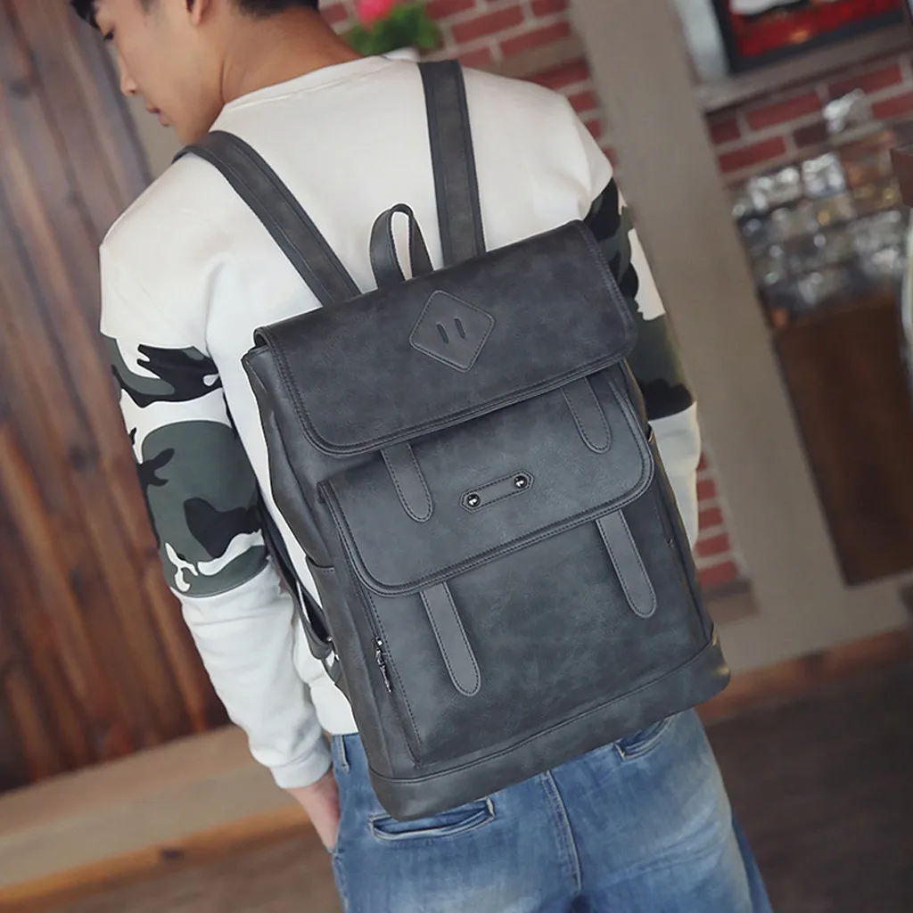 Aelicy, женский кожаный рюкзак, школьные сумки для девочек-подростков ...