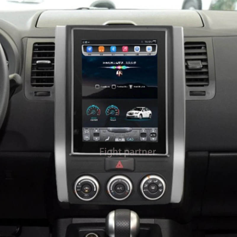 10," вертикальный экран android автомобильный gps мультимедийный видео радио плеер в тире для nissan MX6 X-trail автомобильный navigaton стерео