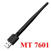 Hot Freesat MT-7601 adattatore WiFi USB Antenna Wireless adattatore LAN scheda di rete per TV Set Top Box adattatore Wi-fi USB
