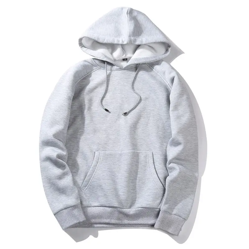 

Mens Plus Size Casual Pullover Tops Raglan Sleeve Drawstring Hoodies Solid Color Loose Basic Sweatshirt Streetwear with Pocket