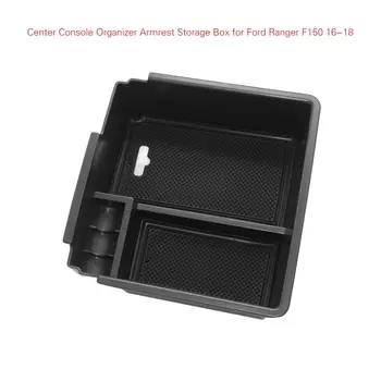 

Car Central Armrest Storage Box for Ford RANGER 2016 2017 2018 organizador maletero Seat Organizer Automobile Container Tray