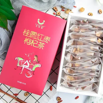 

Longan Red Dates Wolfberries Tea Red Dates Wolfberries WOMEN 'S Combination Herbal Tea beauty tea 20 packets in a box