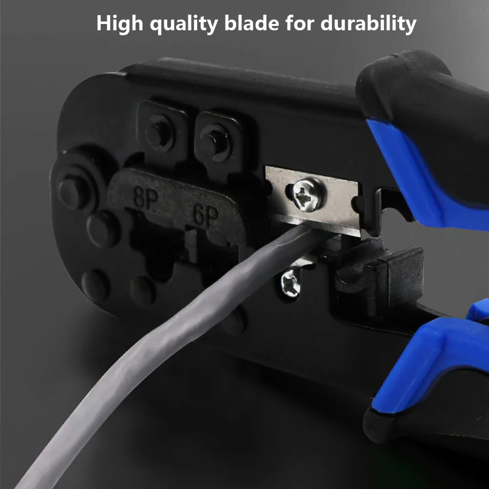 Стандарт RJ11 RJ45 Обжимные Щипцы для кабеля резак плоскогубцы зачистки 6P 8P