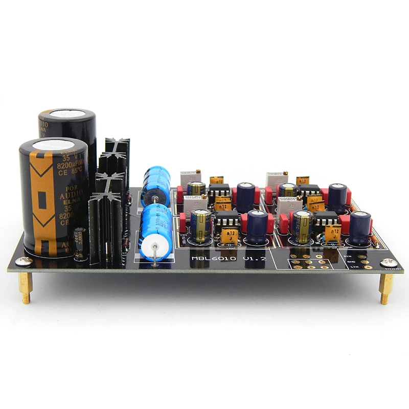 Hi-Fi предусилитель JRC5534 op amp высокого класса по индивидуальному заказу MBL6010D Black Gold Edition высокоуровневые аудио комплекты предусилителей