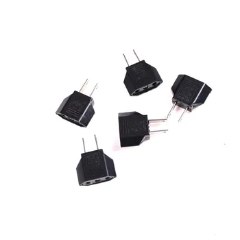 

practical Home Tools Adapter Charger EU Euro Europe to US USA AC Power Plug5Pcs/set with high quality hot selling