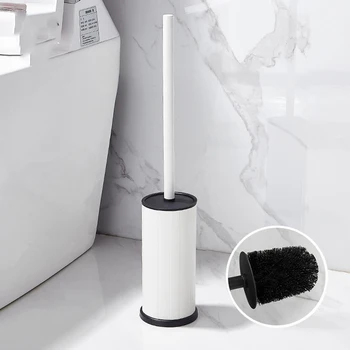 

Bathroom Toilet Brush Holder Toilet Brush Cleaning Brush Wall Mounted for Bathroom Storage and Organization