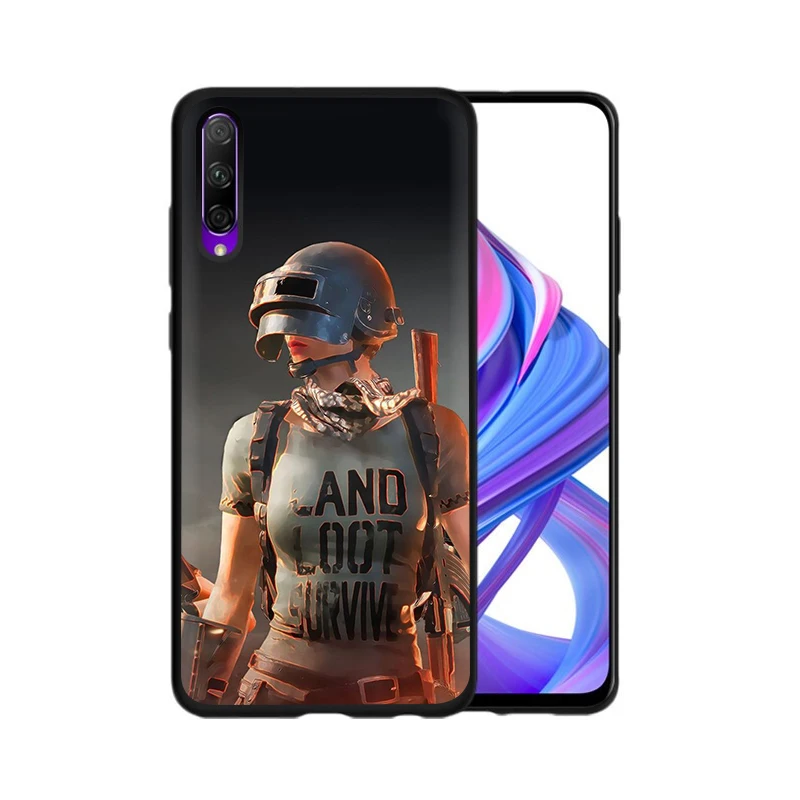 EWAU PUBG мобильный силиконовый чехол для телефона для huawei Honor 6A 7A Pro 7C 7X 8X 8C 8 9 Примечание 10 Lite вид 20 9X Pro 8A 20S - Цвет: B6