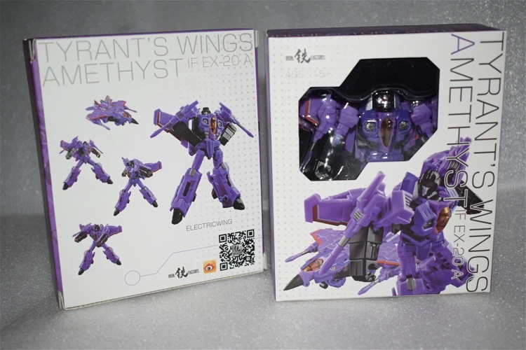 

Transformation lron Factory IF EX-20A Red Spider Recoat DC Amethyst Thermal Connection PVC Action Figure Toy