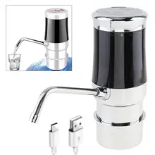 Двойной moestube контакт беспроводной Перезаряжаемый Электрический водяной насос с USB кабелем и индикаторный светильник для 4.5L-18.9L Barrelled