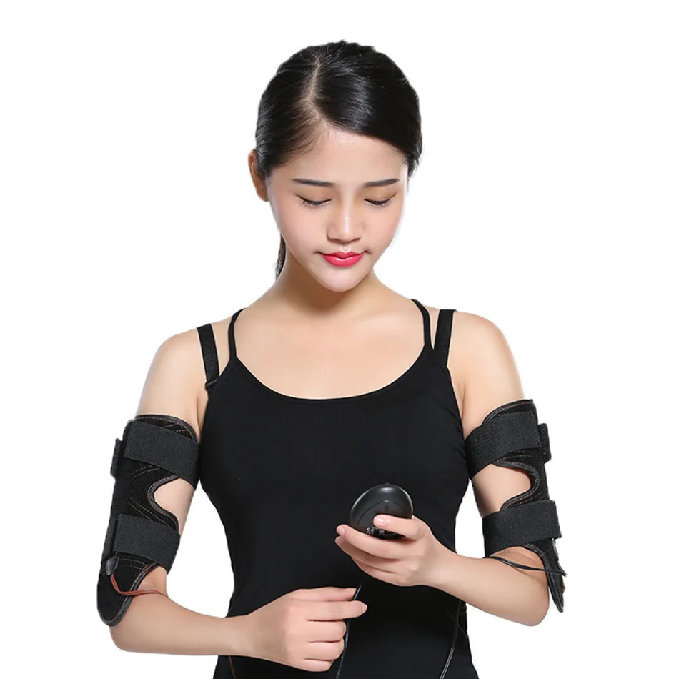 Electric Smart rechargeable EMS arm slimming belt calf Arm Exerciser Weight Loss Slimming Tens low frequence Intensive Massager muscle stimulator weight loss