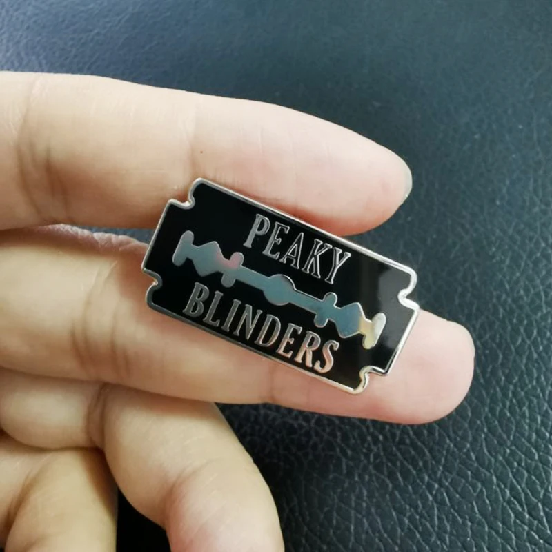 Брошь на лацкан Peaky blinders брошь с лезвием бритвы значок из фильма банды крутой