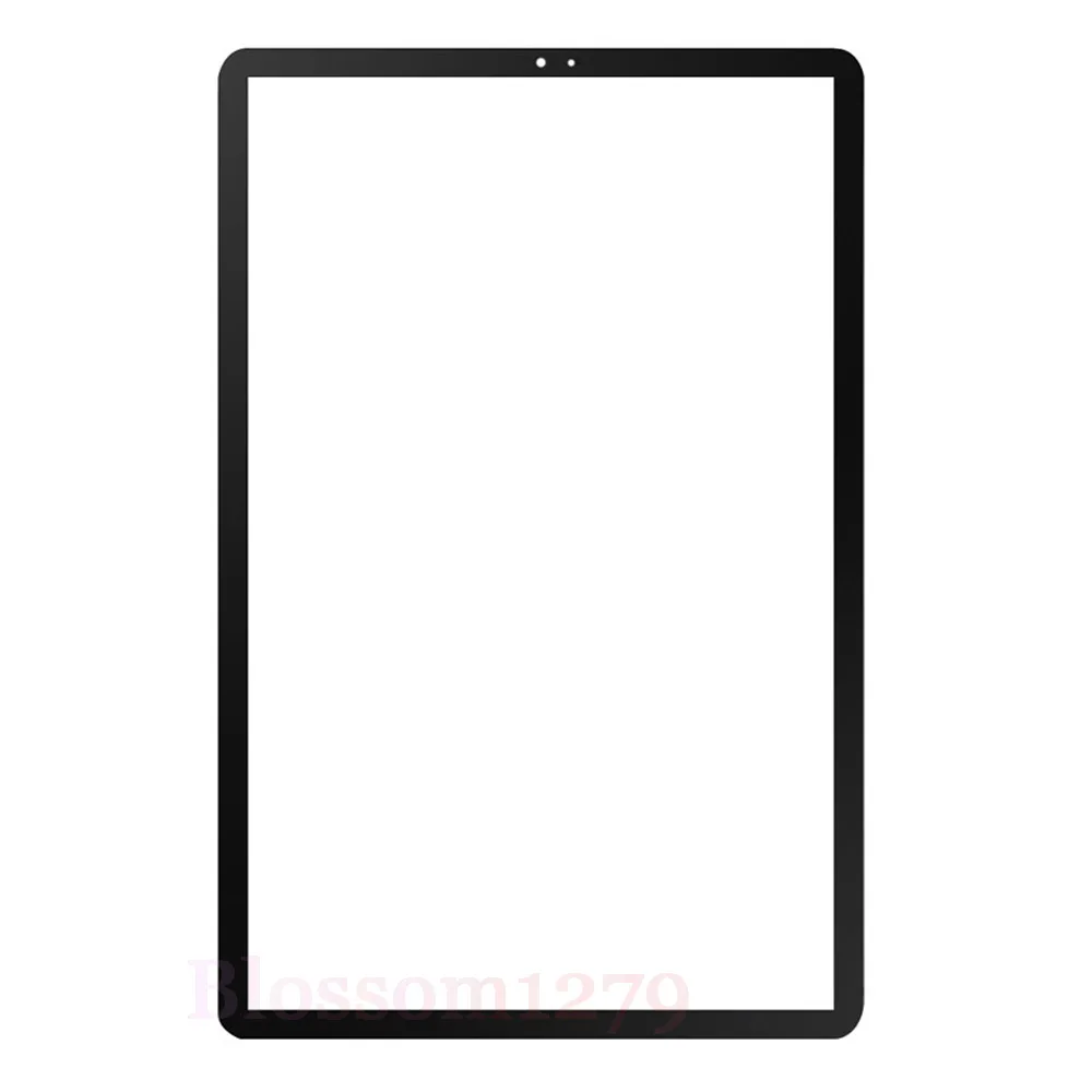 1Pcs Panel de pantalla exterior de cristal frontal (sin digitalizador táctil) para Samsung Galaxy Tab S5e 10,5 T720 T725 T727 reemplazo