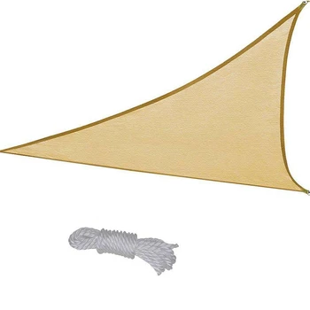 

Sun Shade Sail Rectangle Canopy, Fabric Permeable Pergolas Top Cover, for Outdoor Patio Lawn Garden Backyard Awning