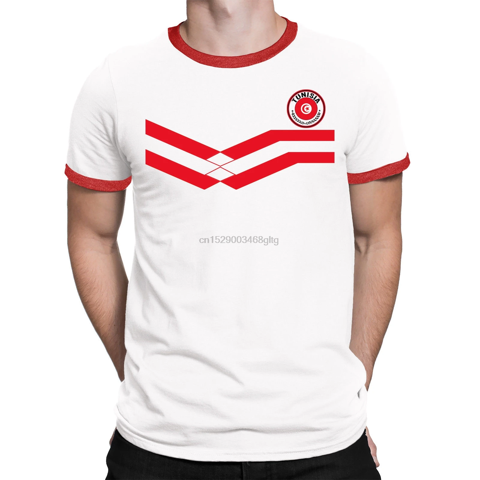 

Summer Fashion Teen Male Short Sleeve Pattern T-Shirt Tunisia 2019 MenT-Shirt Footballer New Style Retro Casual T Shirt