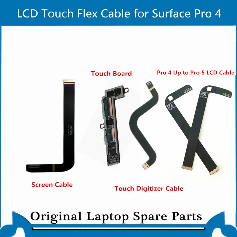 

Original LVDS Cable for Surface Pro 4 1742 LCD Cable Touch Flex Cable Connector Digitizer Touch Board X937072-001 M101537-003