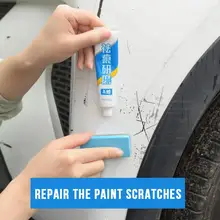 Средство удаления царапин с автомобиля наборы с губкой Уход За Автомобилем Авто тело каркасная смесь, воск краска уход, полировка шлифовальная паста уход за краской автомобиля-Стайлинг