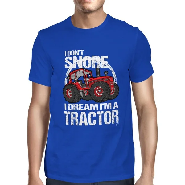 

Футболка мужская 1Tee I't храп I Dream I Am трактор для сельского хозяйства