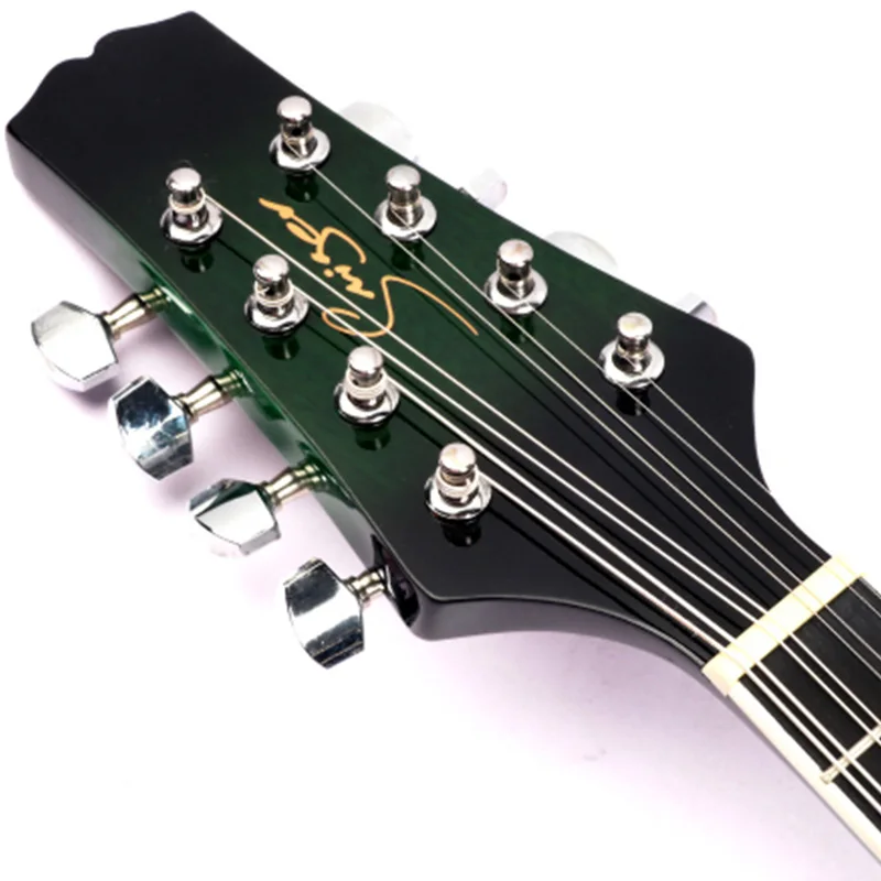 Dropship-8-String липа мандолин музыкальный инструмент струны мандолин струнный инструмент Регулируемый мост зеленый
