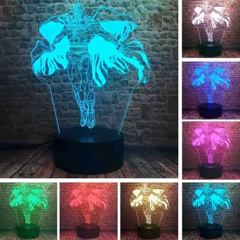 

Marvel Legends Series X-Men Dark Phoenix Megamind Magneto Action Figure Lamp 7 Colors Change Night Light Fans and Kids Toys Gift