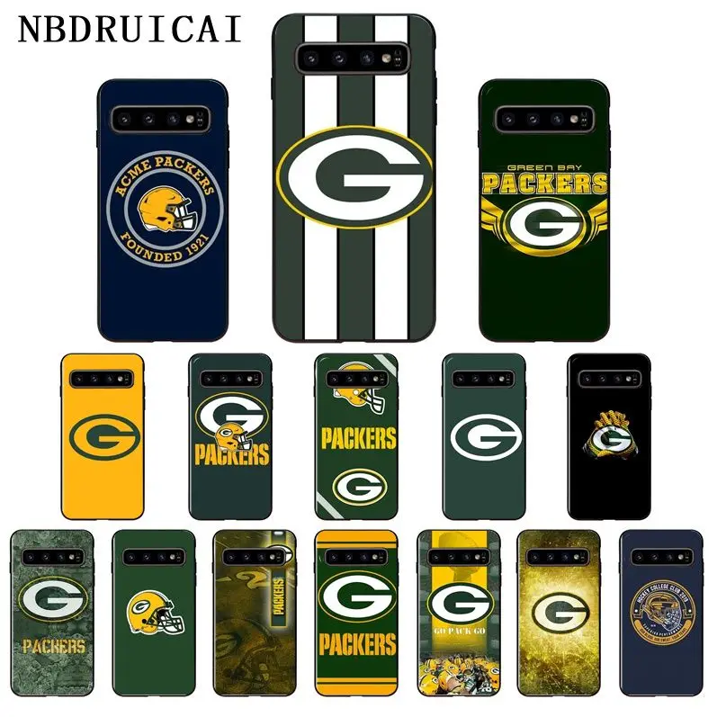NBDRUICAI Green Bay Packers высококачественный силиконовый чехол для телефона samsung S9 plus S5 S6 edge