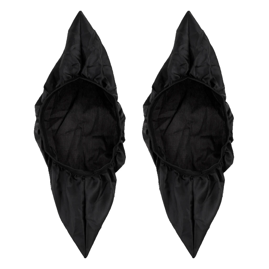 2pcs Black Durable Dust Cover Sports Accessories Protective Tools for Ice Skate & Roller Skates Wheels Unisex Adults Kids