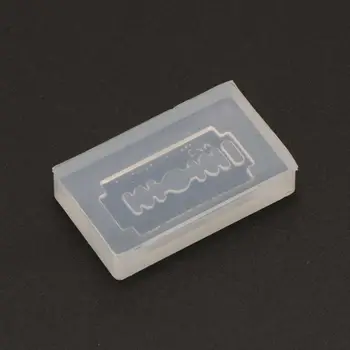 

DIY Razor Blade Shape Earrings Pendant Resin Silicone Mold Jewelry Making Tools Dried Flower Resin Decorative DIY Hand Crafts