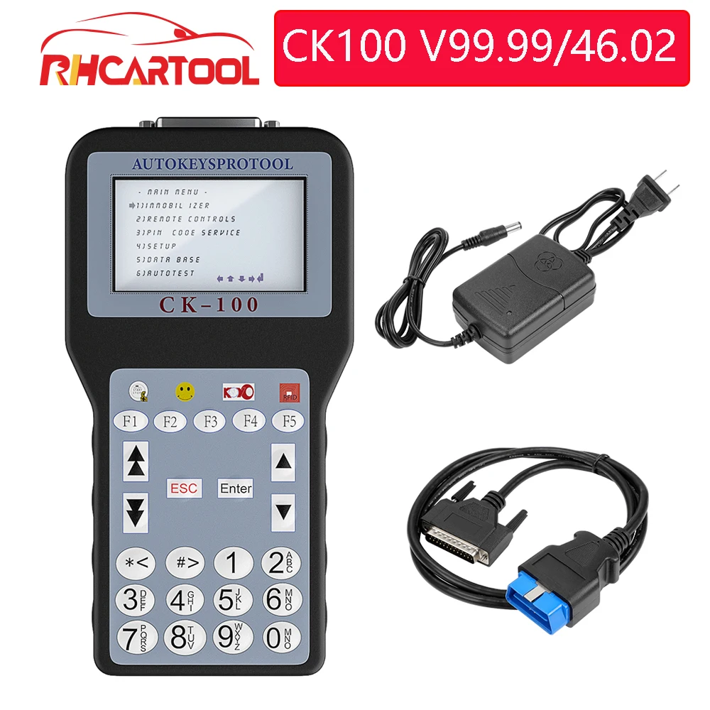 Диагностический инструмент OBD2 CK100 ключевой программатор Φ V99.99/46 02 автомобильный