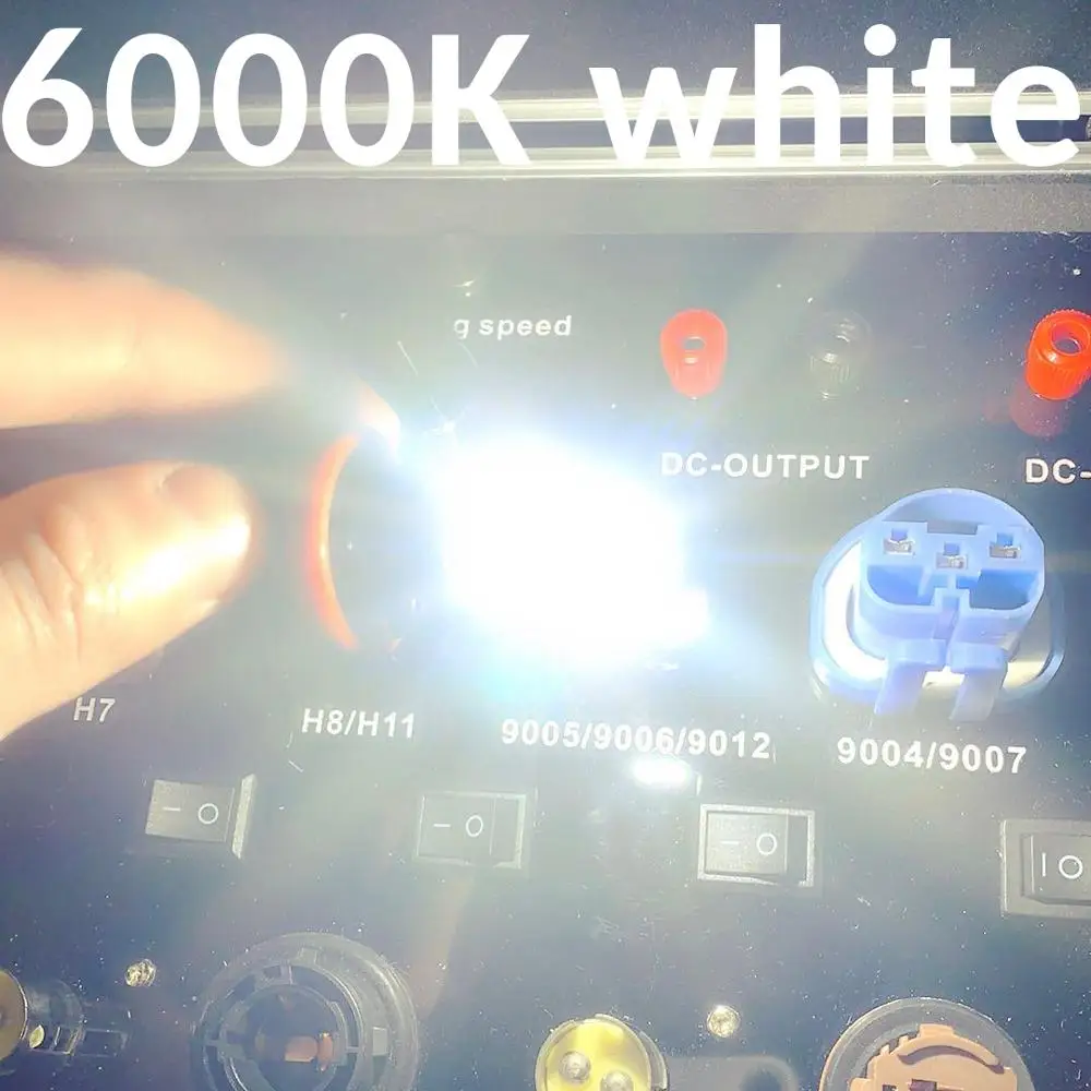 2 шт. H7 H8 H11 HB3 9006 9005 светодиодный потолочный светильник супер яркий 3030SMD