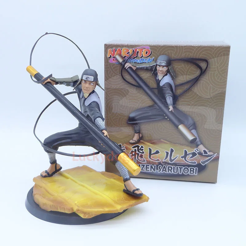 

Anime 1/8 Scale Painted Figure Naruto Fighting Ver. Hiruzen Sarutobi Action PVC Figure Toy Brinquedos 16CM