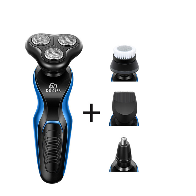 Four-in-One Electric Shaver For Men Razor Electric Multi-Function Shaver USB Car Rechargeable Whole Body Washable Shaver