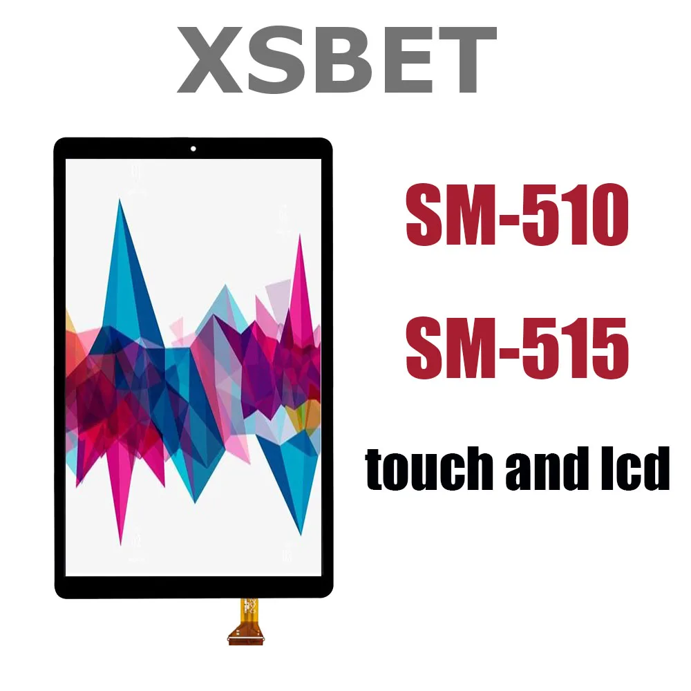ЖК-дисплей 10 1 дюйма для Samsung Galaxy Tab A (2019) Wi-Fi T510 T515 Φ T510N сенсорный экран в сборе 1920*1200