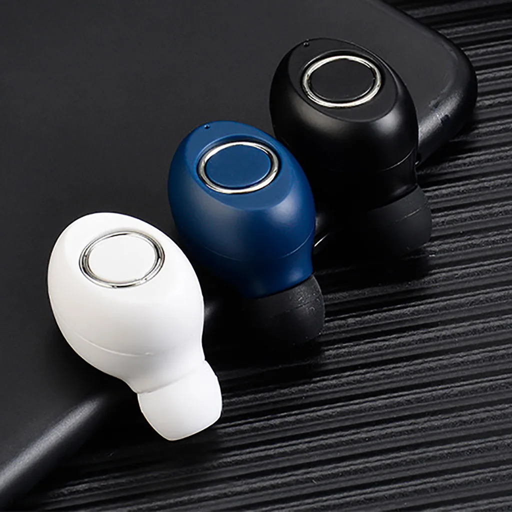 Mosunx Mini true беспроводные Bluetooth V5.0 спортивные гарнитуры портативные TWS стерео Bluetooth гарнитура HIFI наушники-вкладыши басы