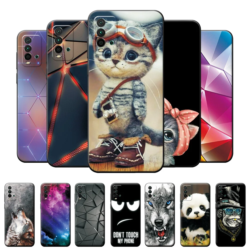 Barato Redmi 9T Redmi 9T de silicona para Xiaomi Redmi Note 9T, funda trasera del teléfono 7WJoR8e6Y5x
