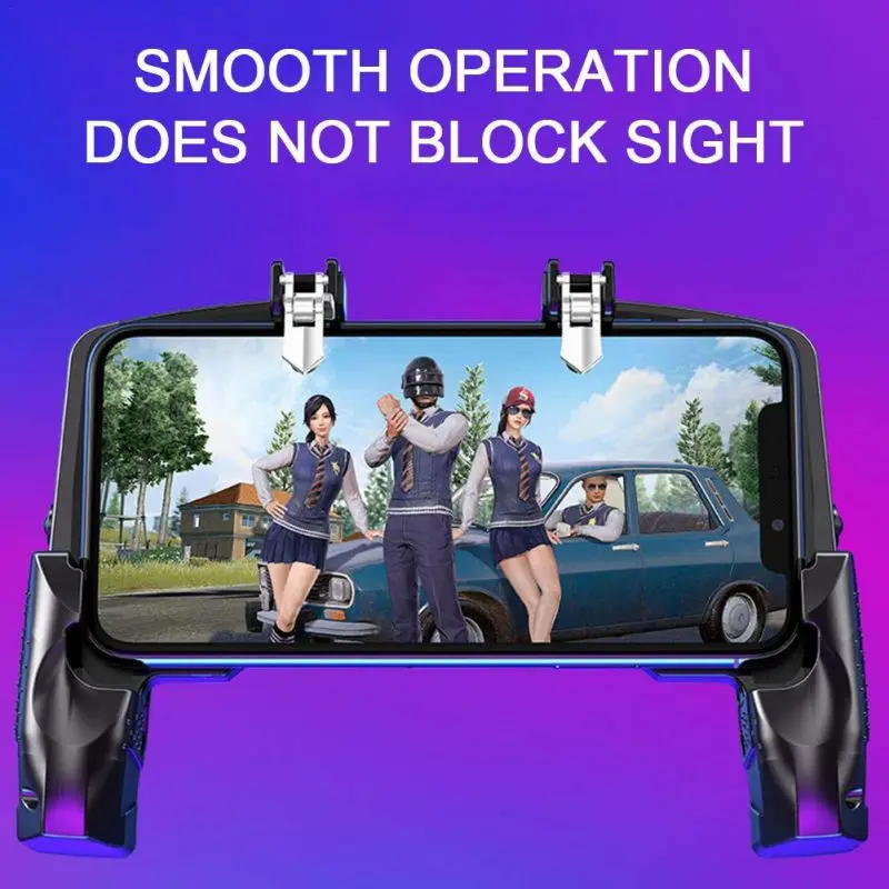  Mobile Game Trigger Joystick Gamepad Helper Button Controller for PUBG Rules of Survival Game for 4