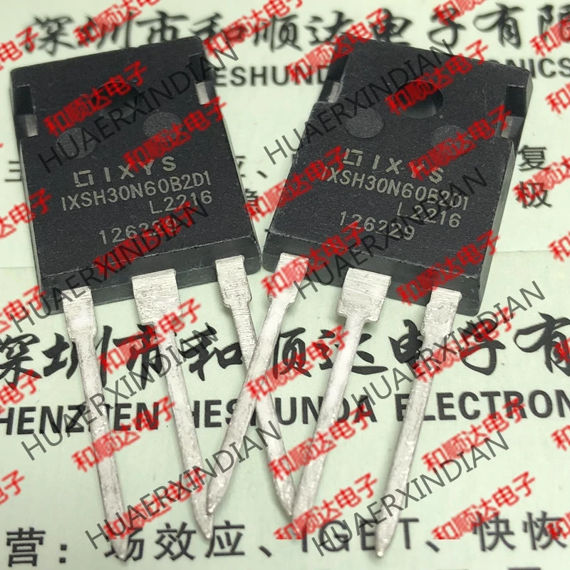 20 шт./лот IXSH30N60B2D1-247 600V 30A