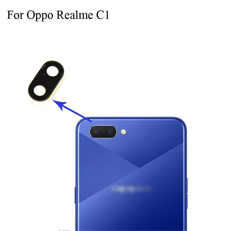 Для OPPO Realme C1 Замена задней камеры объектив стекло объектив для OPPO Realme C 1 телефон запчасти RealmeC1