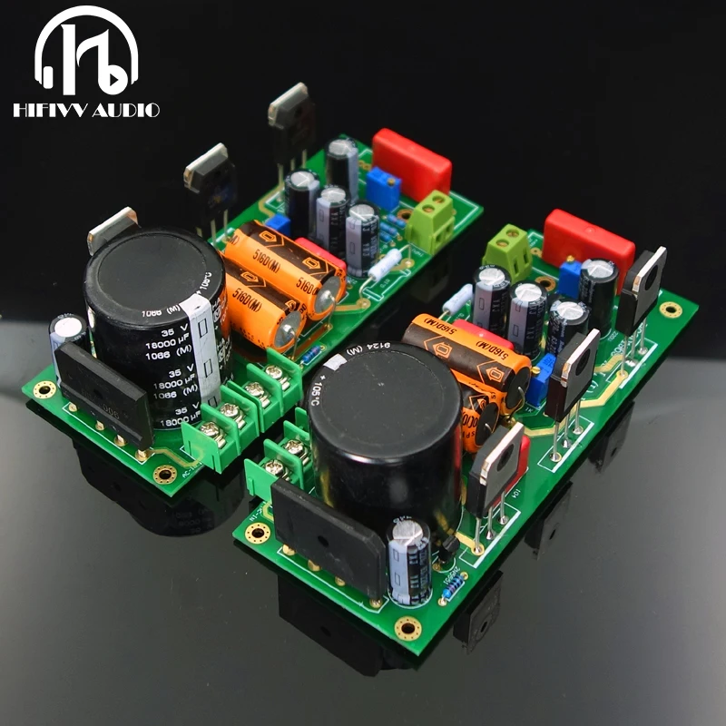 

Hood 1969 Class A Power Amplifier Board Kit with Electronic Filter Power Supply Small Toshiba 2SA5200 Large Tube Output