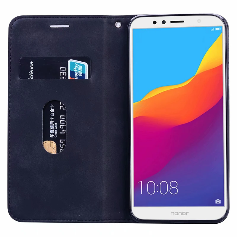 Ốp Lưng Doanh Nhân Cho Huawei Honor 7A 7C 20 10 9 Lite 10i 5A 8X 8S 8A 9A 9C 9 7S 7C 7A Pro Flip Cover Hauwei Y5 2019 Y6 Prime 2018 huawei pu case