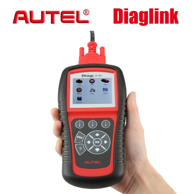 Autel Diaglink автомобильный диагностический инструмент(DIY версия MD802) с EPB/сбросом масла и двигателя/трансмиссии/ABS/SRS диагностики