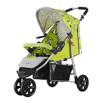 

Bloom Flower BF333 Baby Stroller Light Weight Three Big Rubber Wheels Foldable Portable Stroller With Umbrella Canopy
