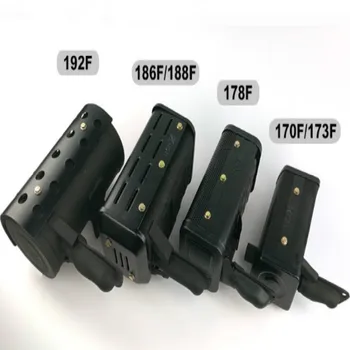 

diesel generator accessories 170F 173F 178F 186F 188F 192f exhaust pipe Muffler free shipping