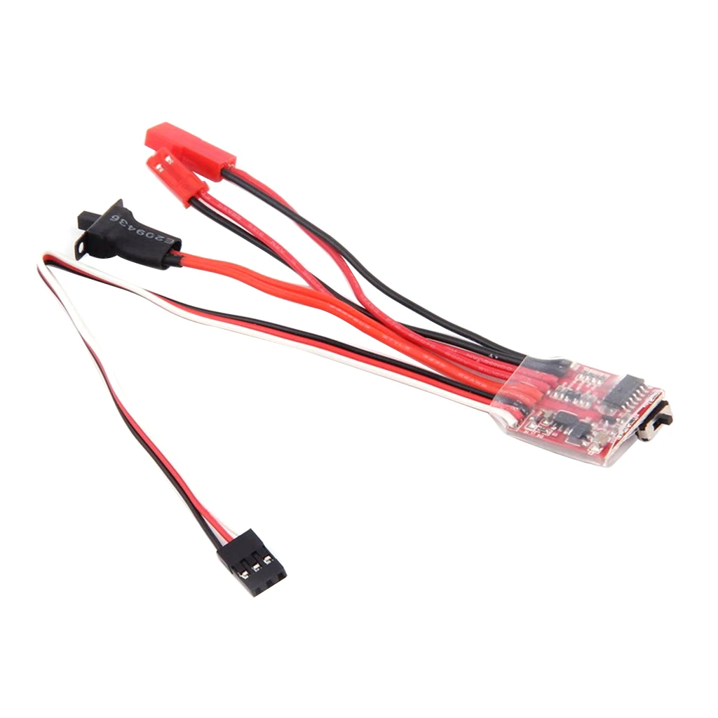 Set Of 4 20A Brushed ESC For RC Crawler Truck Tank Car Boat Parts 3-9.4V