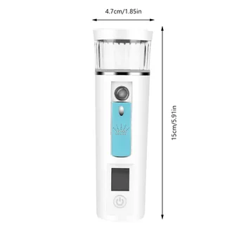 

Portable 50ml Nano Face Moisturizing Sprayer Mister Facial Care Humidifier Outdoor Handheld Skin Care Tool Mini